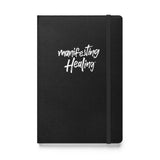 Manifesting Healing Women's Journal (Black Design)