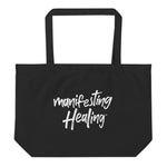 Manifesting Healing Tote Bag(Black)