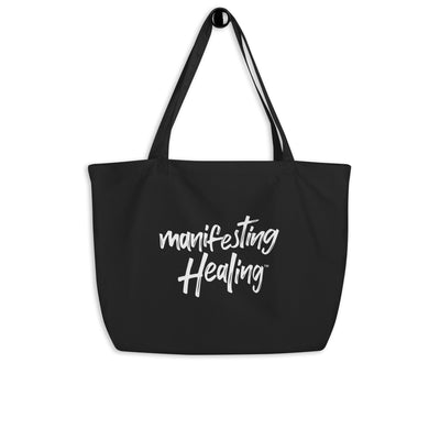 Manifesting Healing Tote Bag(Black)