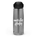 Manifesting Healing Sports water bottle (Black)