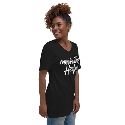 Manifesting Healing V-Neck T-Shirt